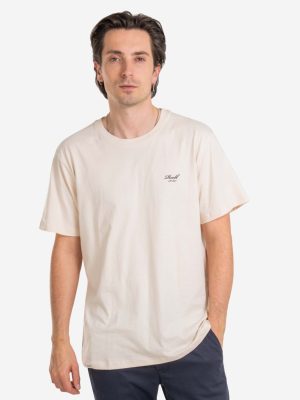 Staple Logo T-Shirt Silver Peony