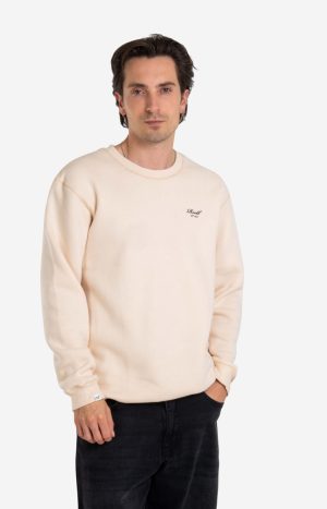 Staple Logo Crewneck Silver Peony