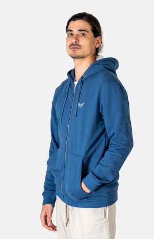 STAPLE TERRY ZIP HOODIE