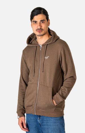 STAPLE TERRY ZIP HOODIE