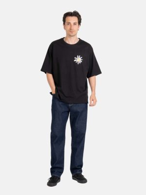 Flower T-Shirt Black