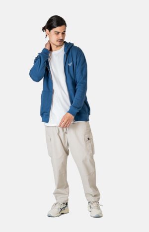 STAPLE TERRY ZIP HOODIE