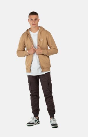 STAPLE TERRY ZIP HOODIE