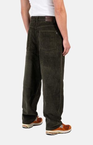 Baggy Dark Green Cord