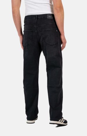 Solid Black Wash Jeans