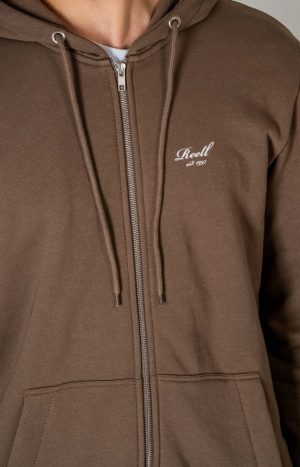 STAPLE TERRY ZIP HOODIE