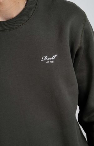 STAPLE LOGO CREWNECK Jasper Green