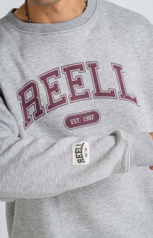 Team Crewneck GREY MELANGE