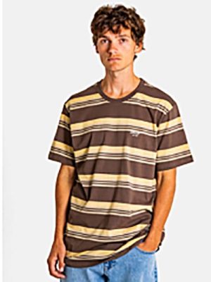 REELL Clash T-Shirt Multi Brown